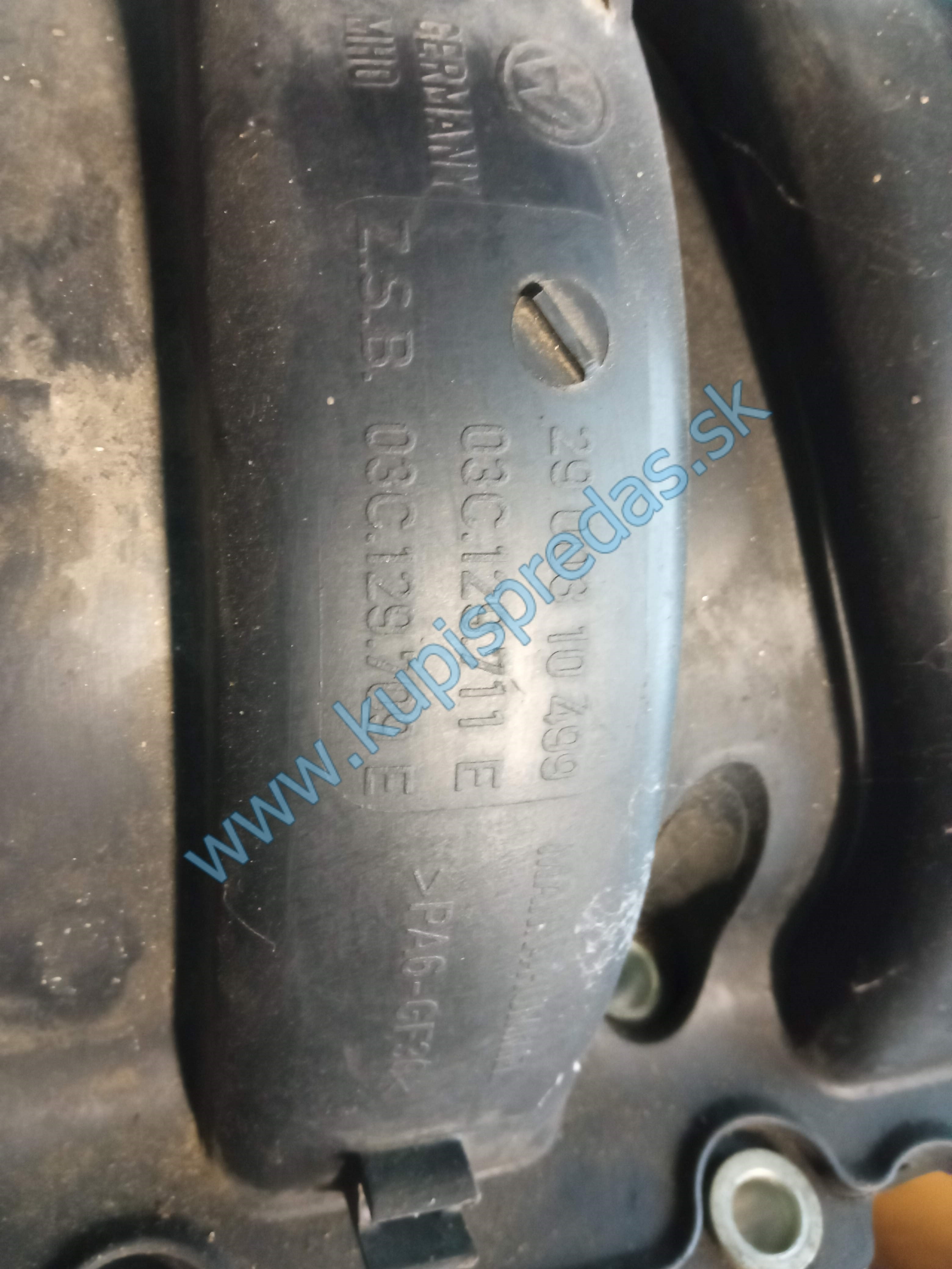 2900310499 sacie potrubie vw golf 5